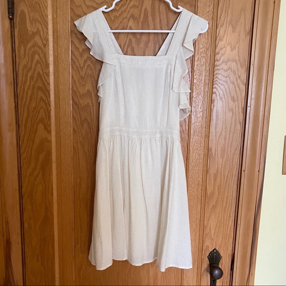 Cream dress